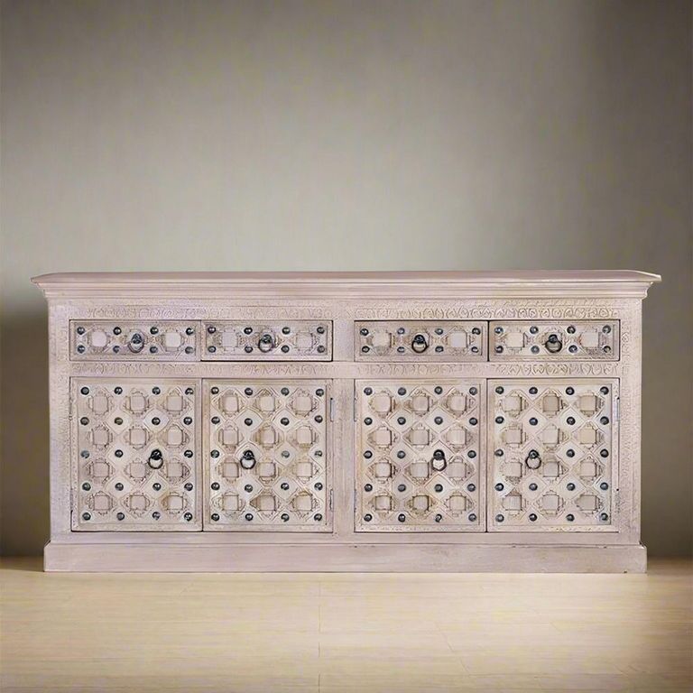 Arezzo Sideboard - 4 Door - Extra Large - 190cm - Mango Wood