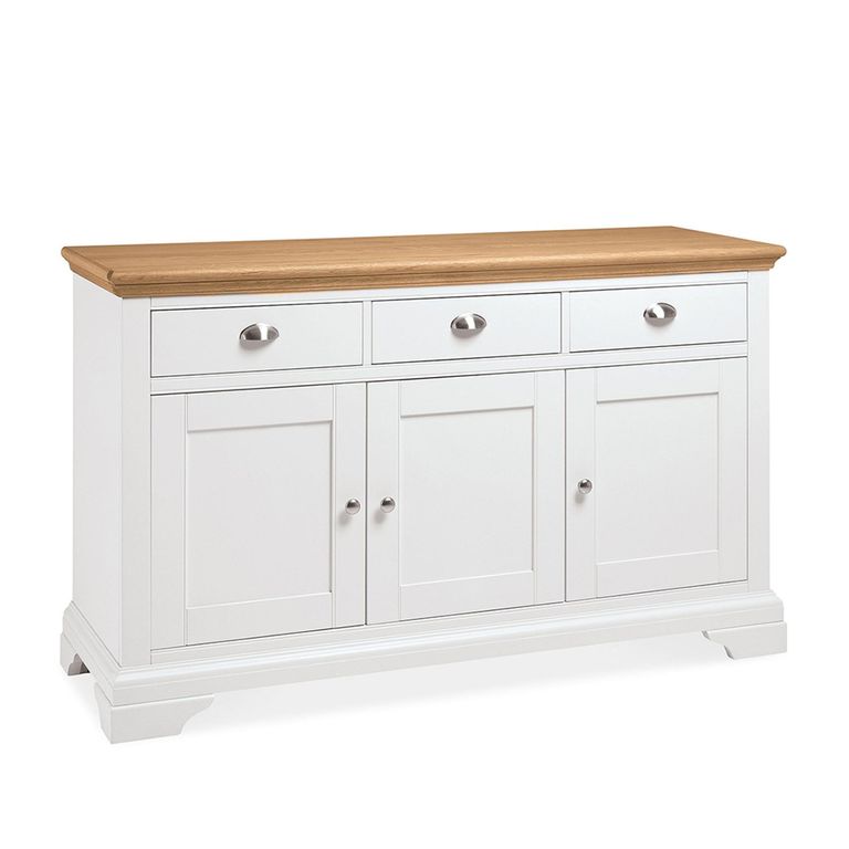 Hampstead Two Tone Wide Sideboard - 3 Door