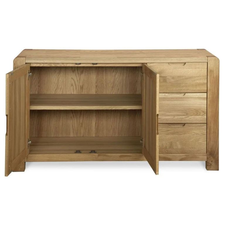 Bergen Medium Sideboard - 2 Door - Oak - 140cm