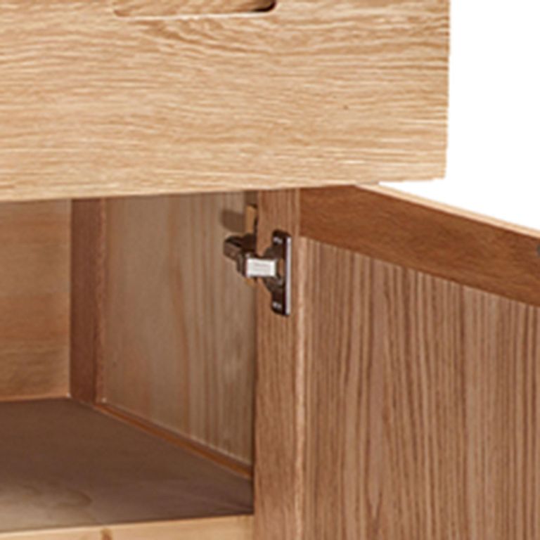 Moderna Sideboard - 3 Door - Medium - 130cm - Oak