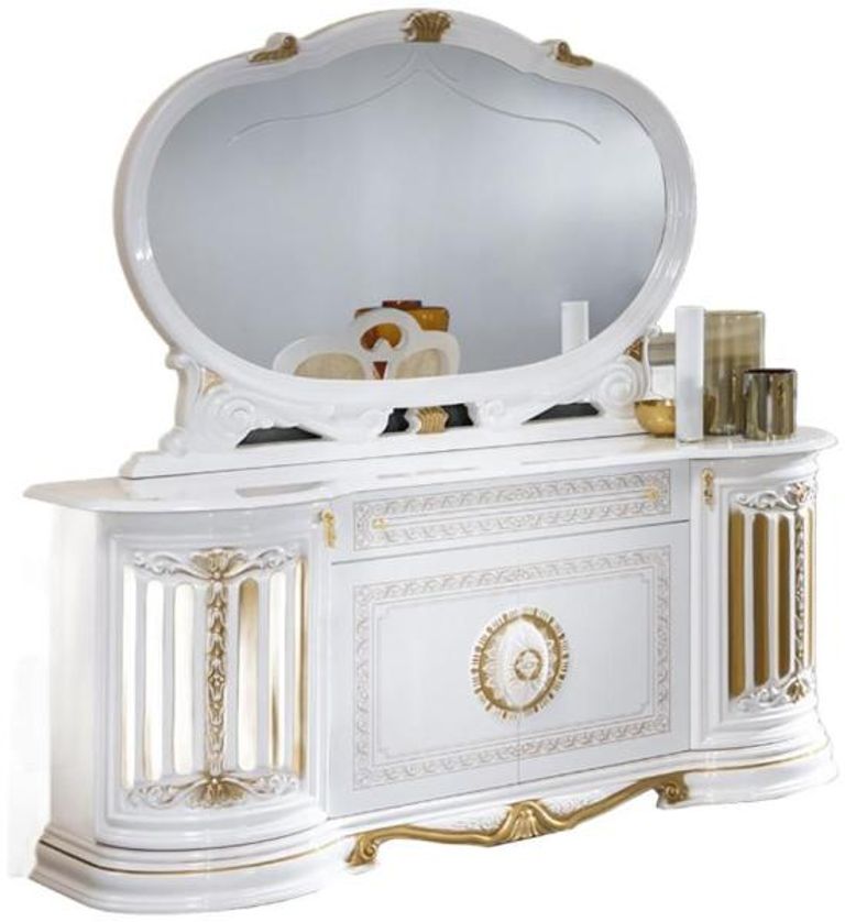 Betty White Italian Large Buffet Sideboard - 4 Doors