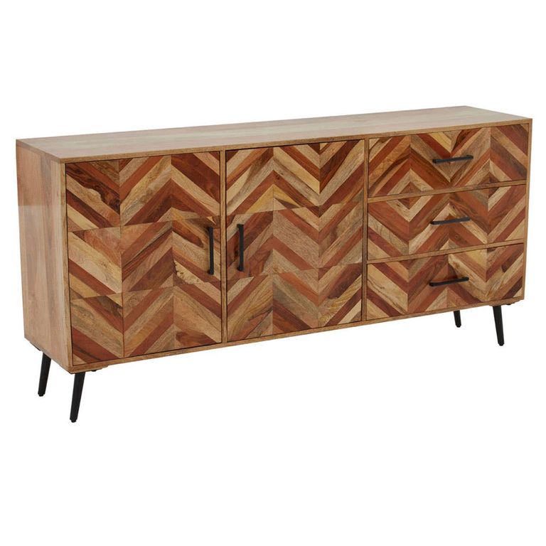 Boho Sideboard - 2 Door - Large - 170cm - Mango Wood