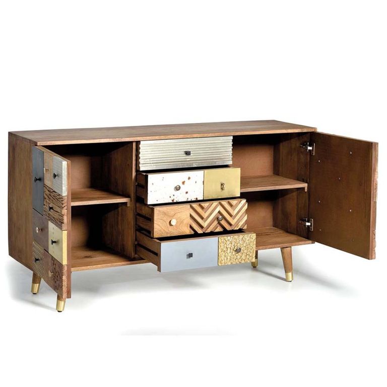 Bonham Sideboard - Mango Wood - 2 Door - Medium - 150cm