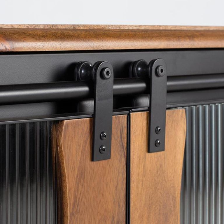 Brescia Sideboard - 2 Door - Extra Large - 190cm - Mango Wood - Industrial Style