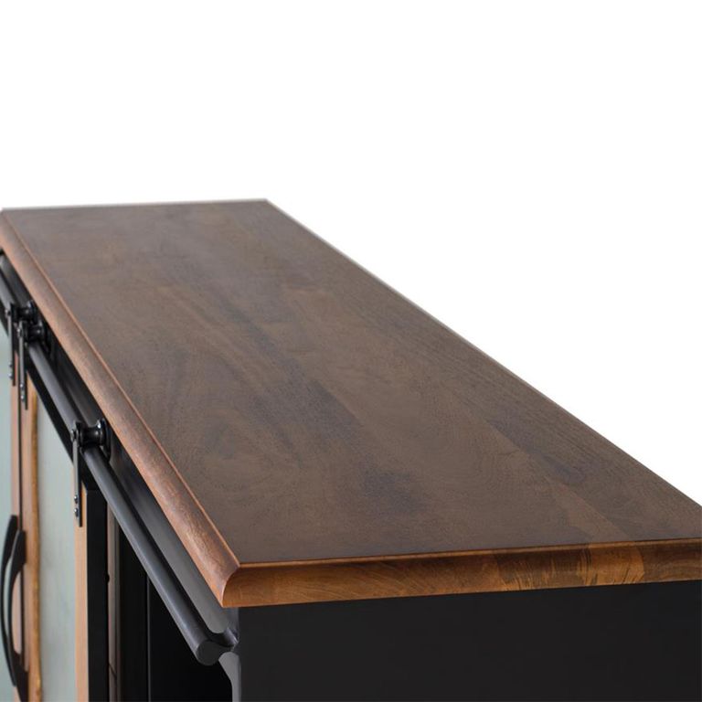 Brescia Sideboard - 2 Door - Medium - 150cm - Mango Wood - Industrial Style