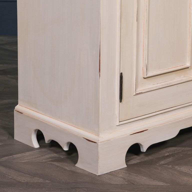 Brushed White Sideboard - 4 Door - Extra Large - 200cm