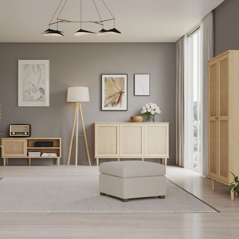 Calasetta Rattan 3 Door Medium Sideboard 