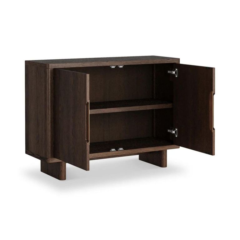California Sideboard - 2 Door Small - 105cm - Dark Oak
