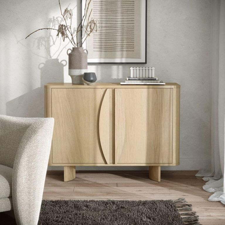 Cara Sideboard - 2 Door Small - 105cm - Oak