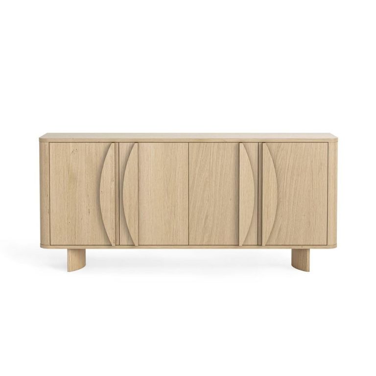 Cara Sideboard - 4 Door Large - 165cm - Oak