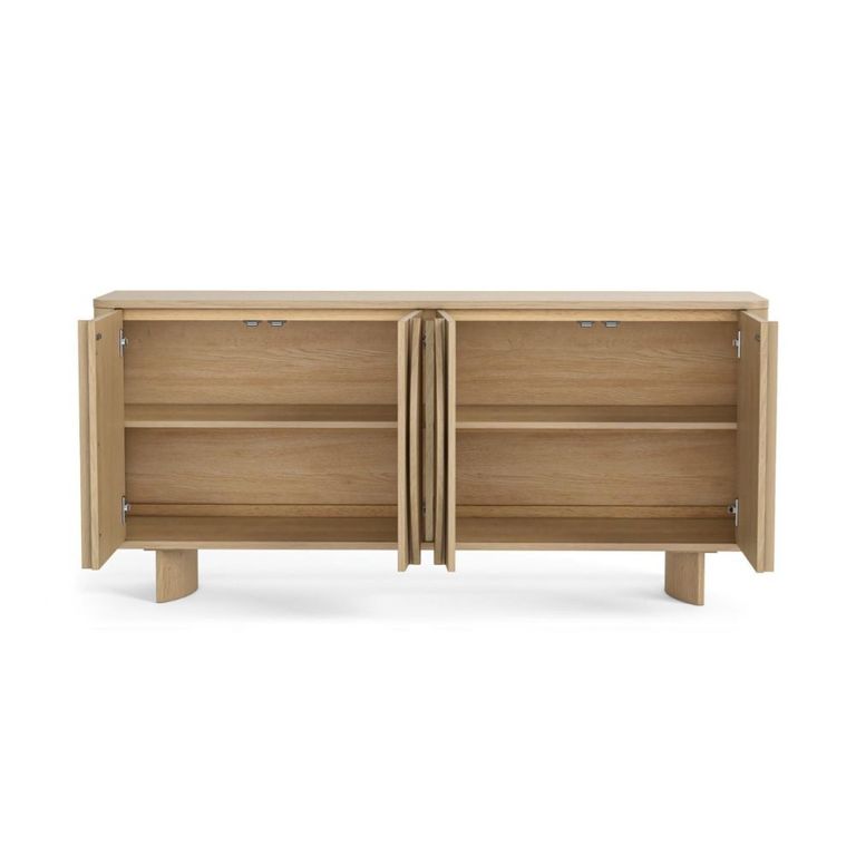 Cara Sideboard - 4 Door Large - 165cm - Oak