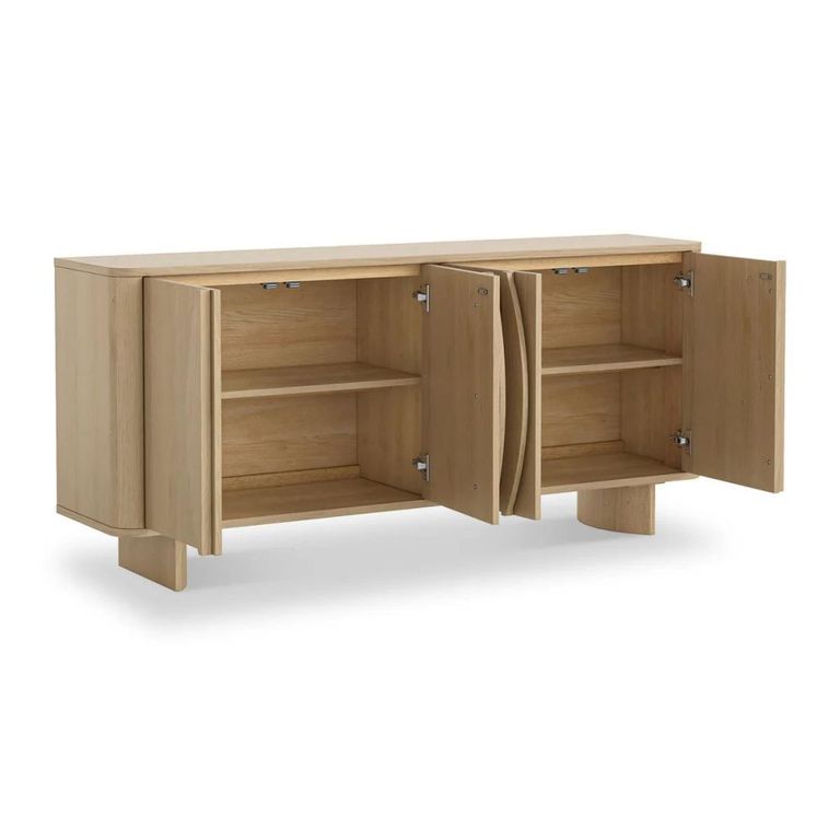 Cara Sideboard - 4 Door Large - 165cm - Oak