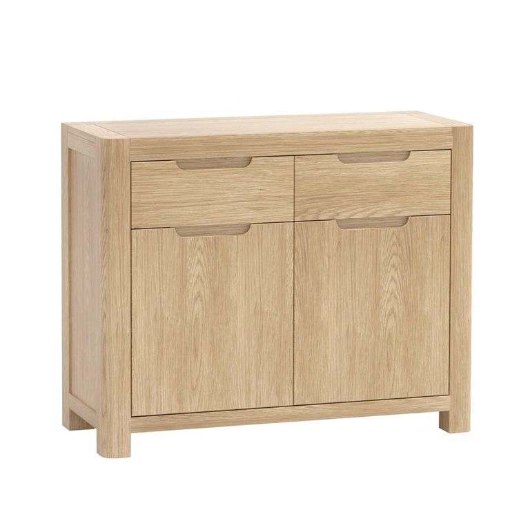 Carly Sideboard - 2 Door - Small - 100cm - Oak