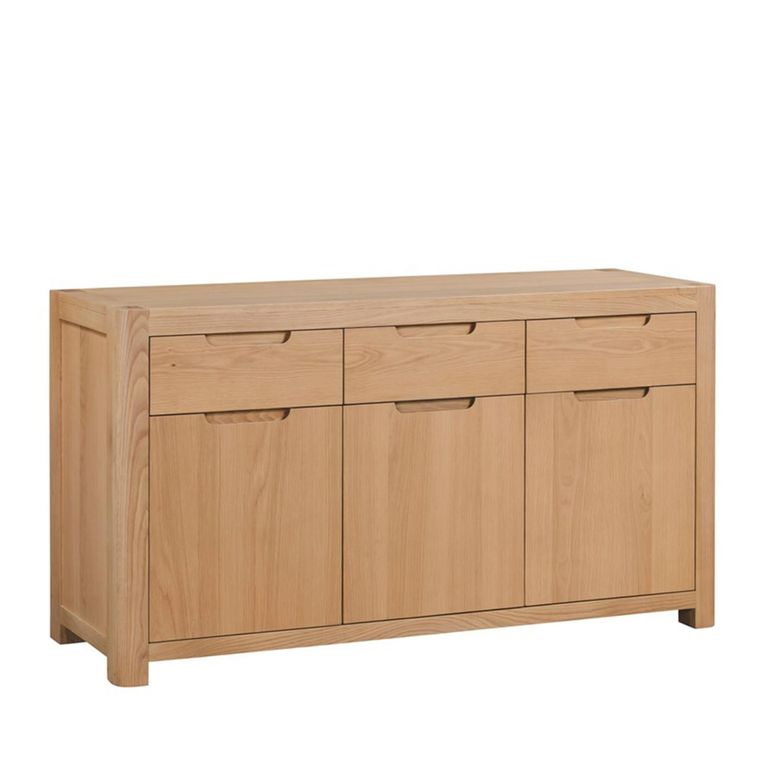Carly Sideboard - 3 Door - Medium - 150cm - Oak