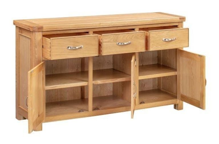 Clarion Sideboard - 3 Door - Medium - 150cm - Oak