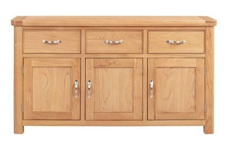 Clarion Sideboard - 3 Door - Medium - 150cm - Oak