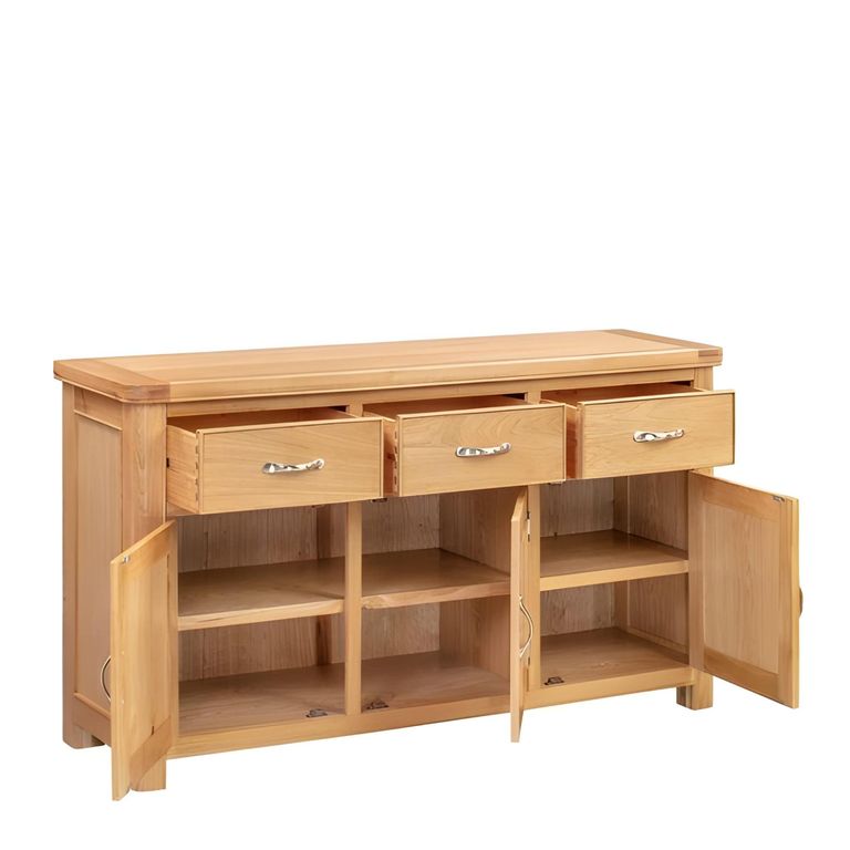 Clarion Sideboard - 3 Door - Medium - 150cm - Oak