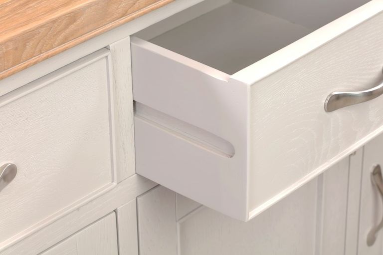 Clarion Sideboard - 3 Door - Medium - 150cm - Oak and Grey