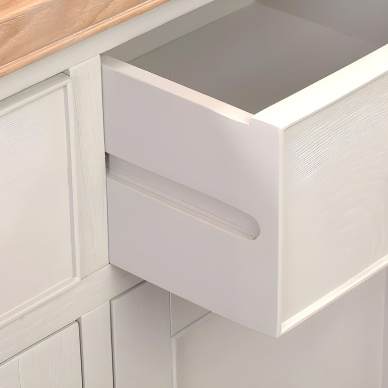 Clarion Sideboard - 3 Door - Medium - 150cm - Oak and Grey