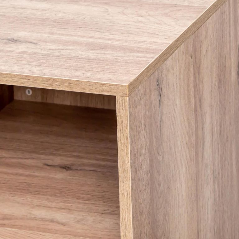 Clearance - Ferrero Natural and Woven Rattan 1 Door Cabinet