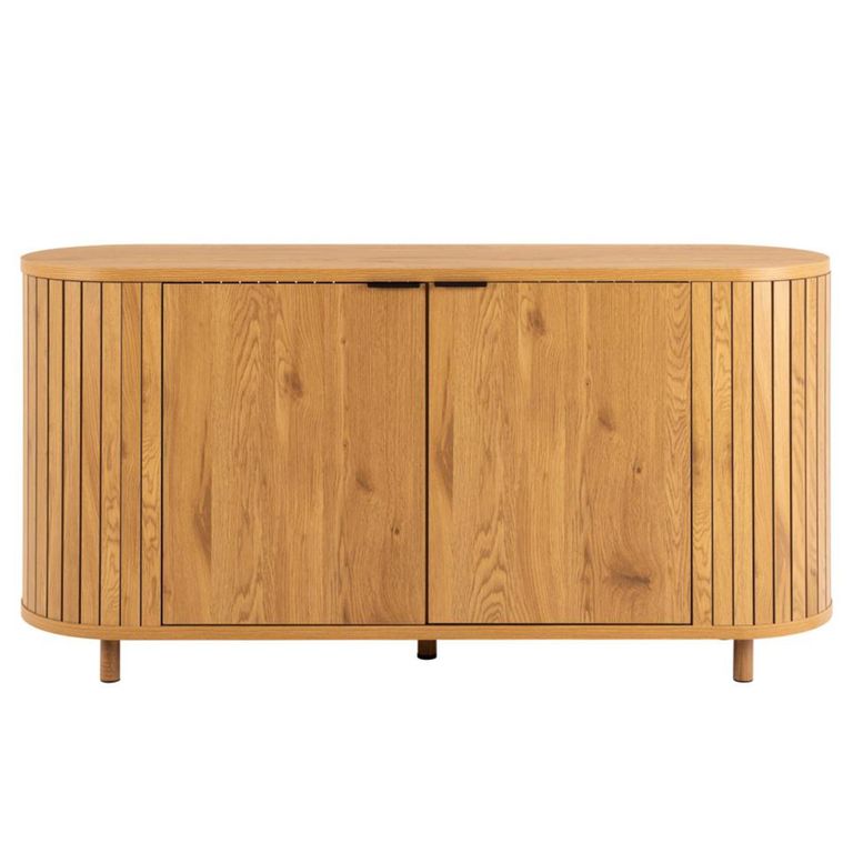 Colima Large Sideboard - 2 Door - 160cm - Fluted Oak