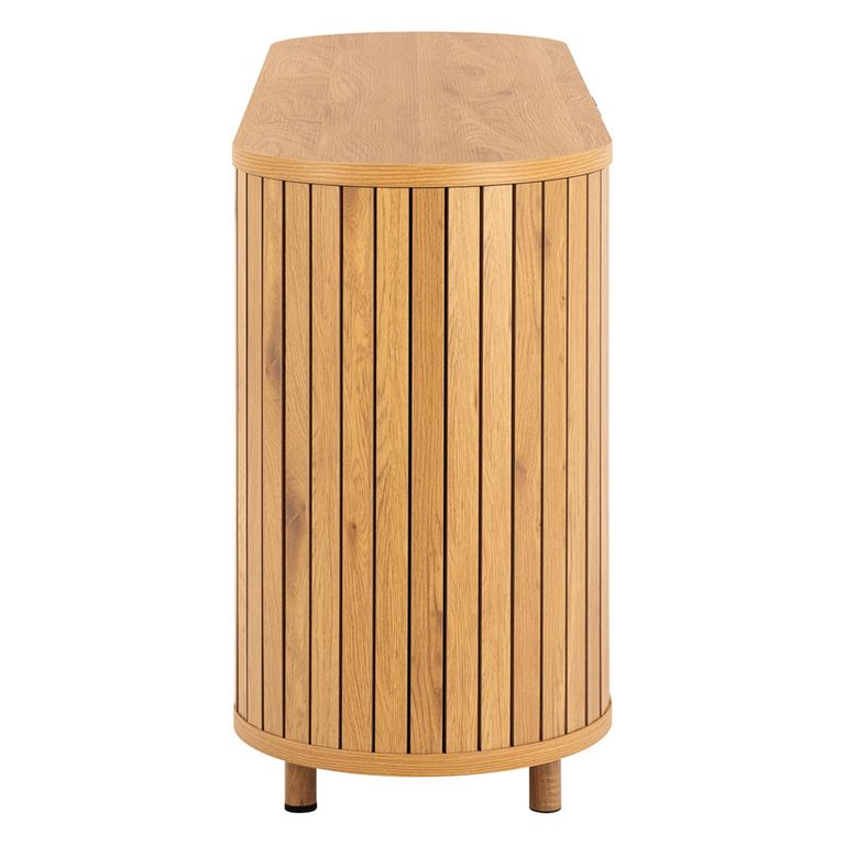 Colima Large Sideboard - 2 Door - 160cm - Fluted Oak