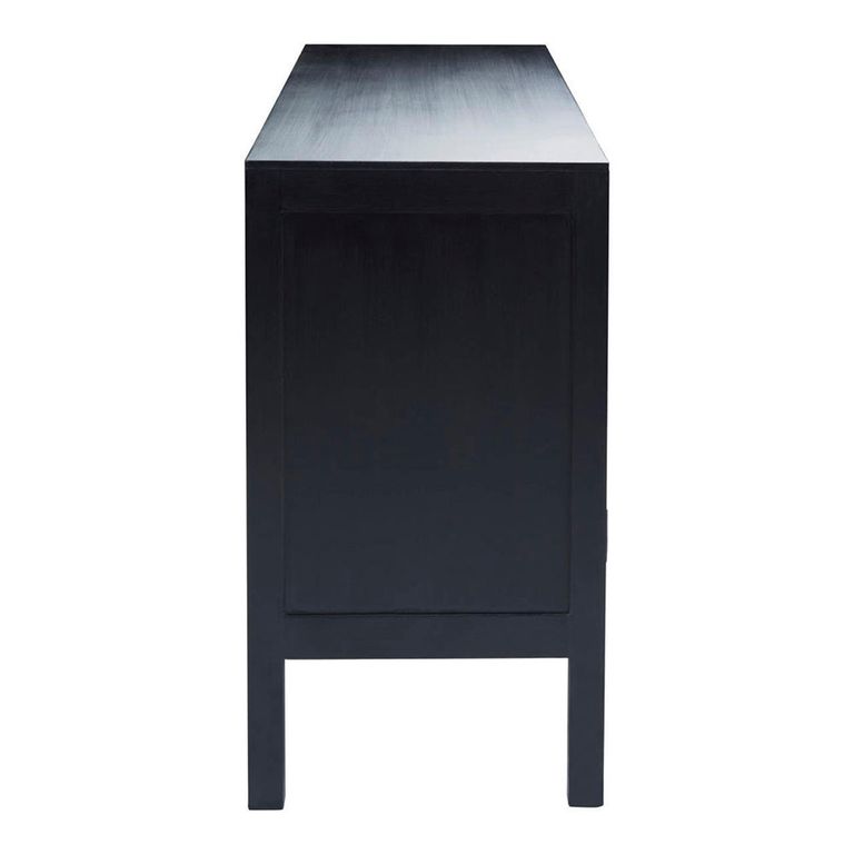 Corso Sideboard - 3 Door - Medium - Black Birchwood - 150cm