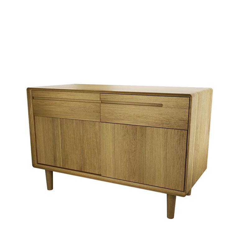 Scandic Cabinet - 2 Door - Small - Oak