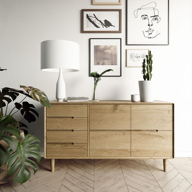 Scandic Sideboard - Medium - 135cm - Oak