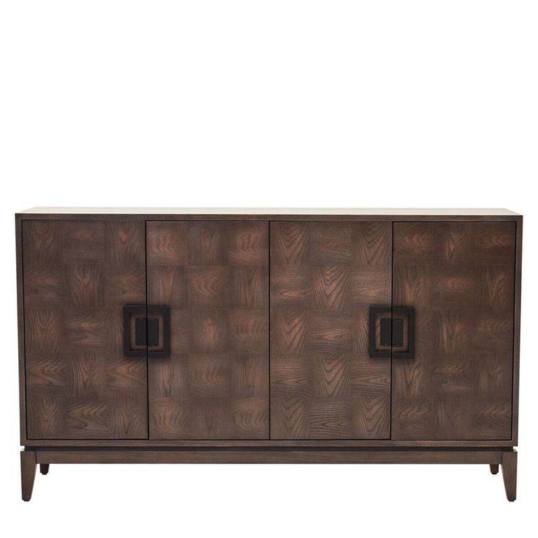 Dimaro Sideboard - 4 Door - Medium - Elm Wood - 150cm