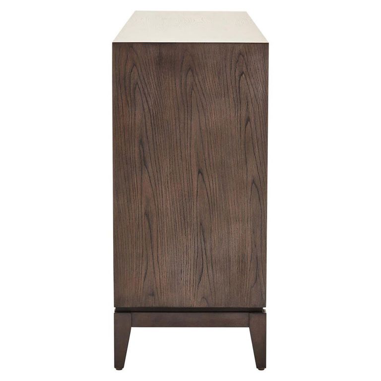 Dimaro Sideboard - 4 Door - Medium - Elm Wood - 150cm