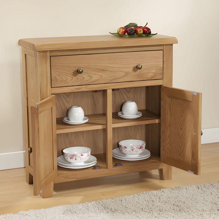 Dorset Sideboard - 2 Door - Small - 80cm - Oak