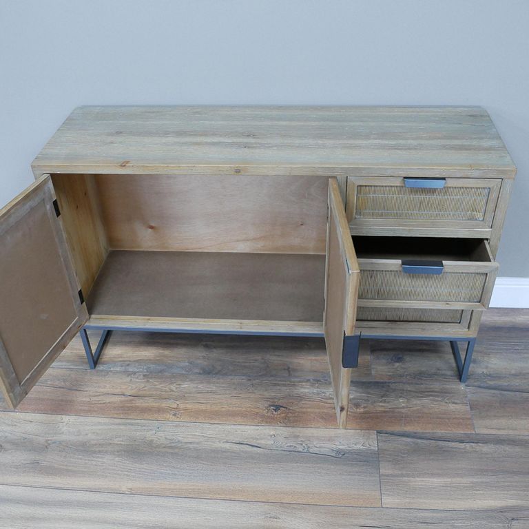 Sideboard - Distressed Rustic - 2 Door - Medium - 120cm