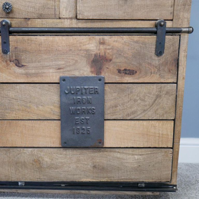 Sideboard - Mango Wood - 2 Sliding Doors - Large