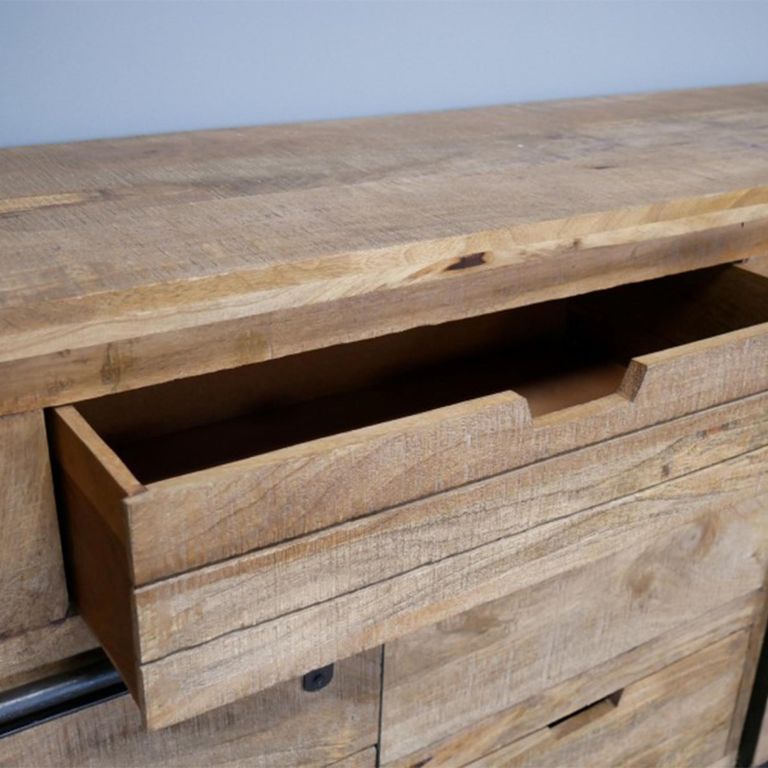 Sideboard - Mango Wood - 2 Sliding Doors - Large