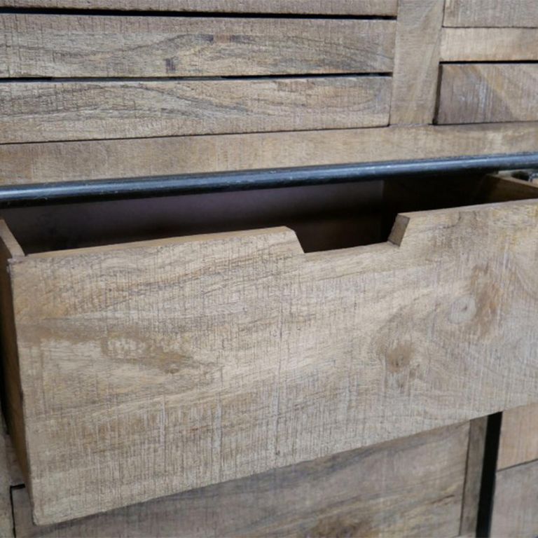 Sideboard - Mango Wood - 2 Sliding Doors - Large