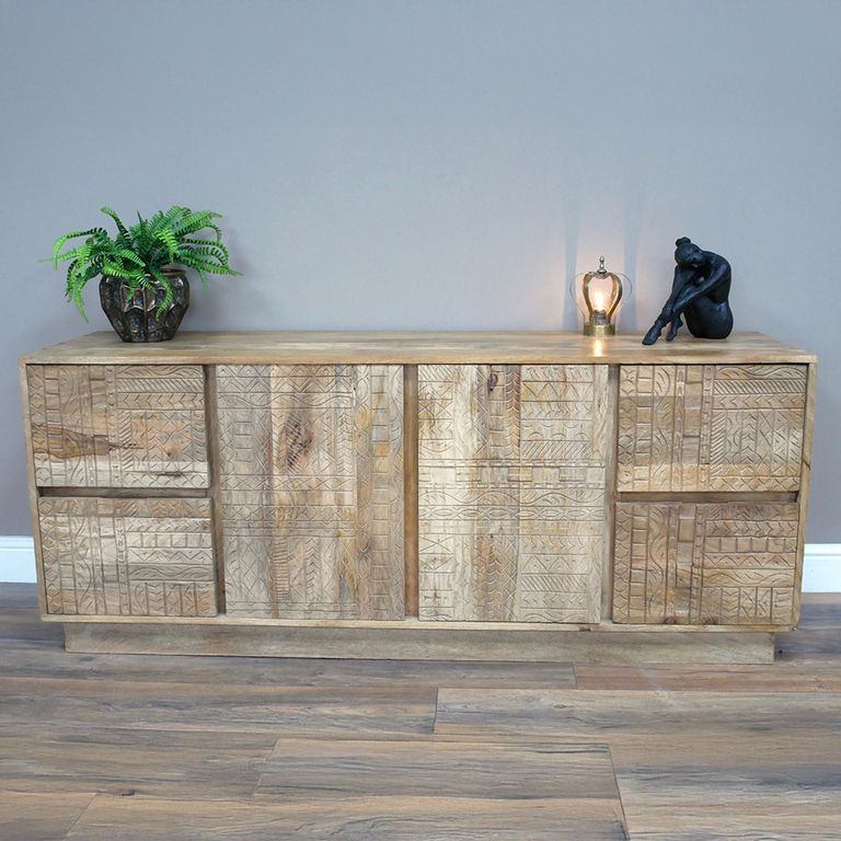 Sideboard - Mango Wood - 2 Door - Large - 162cm