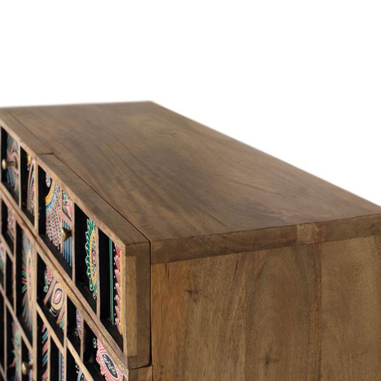 Emelia Sideboard - Mango Wood - Painted - 2 Door - Small - 80cm