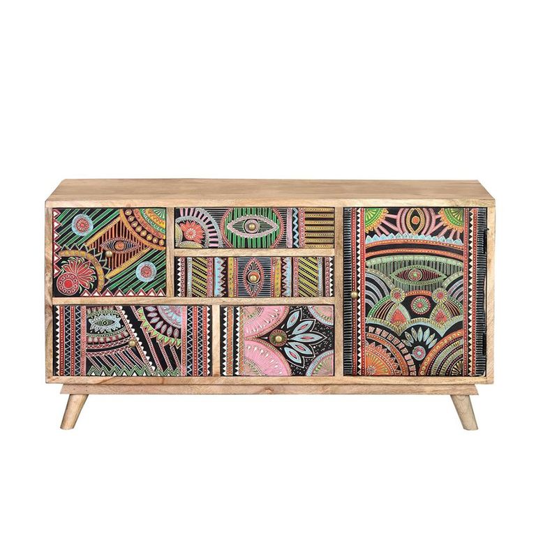Emelia Sideboard - Mango Wood - Painted - Medium - 100cm