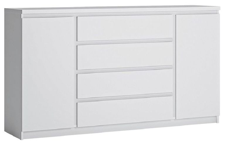 Fribo White 2 Door Large Sideboard