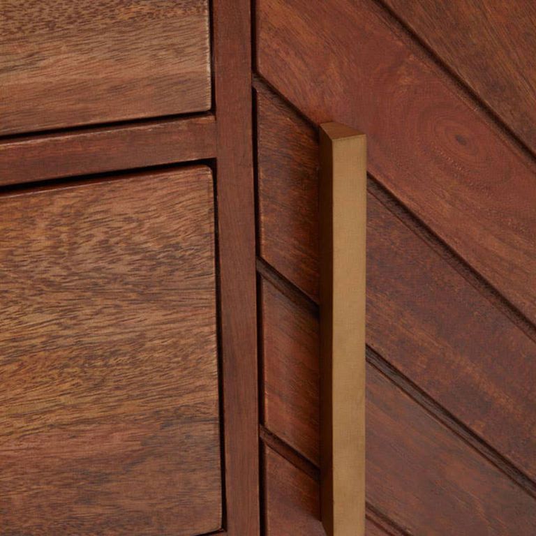 Gaya Sideboard - 1 Door - Small - Mango Wood - 90cm