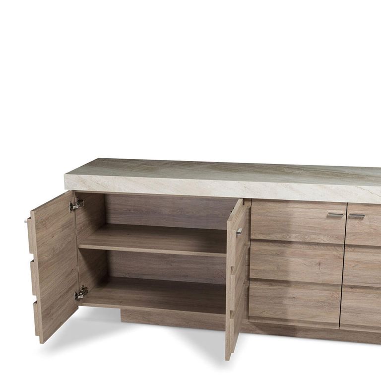 Goya Sideboard - Marble Top - 4 Door - Extra Large - 190cm - Variation Available