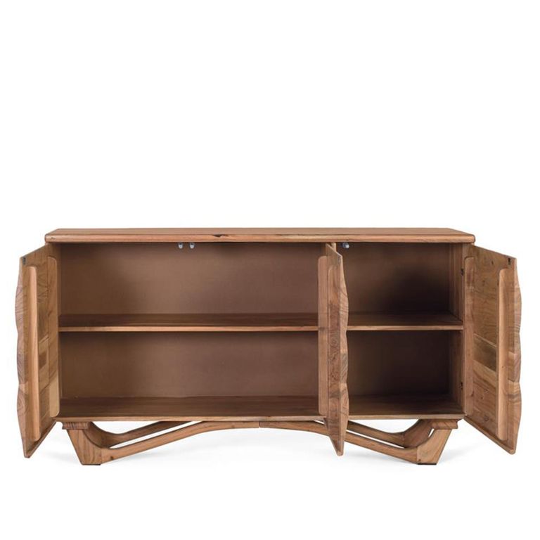Hattie Sideboard - Acacia Wood - 3 Door - Medium - 140cm