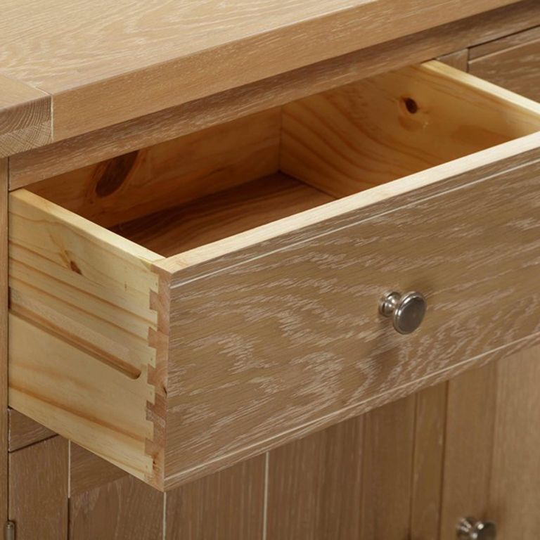 Hayley Sideboard - 2 Door - Small - 96cm - Oak