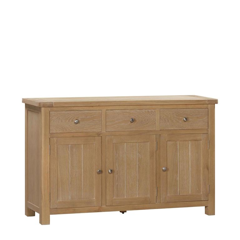 Hayley Sideboard - 3 Door - Medium - 137cm - Oak