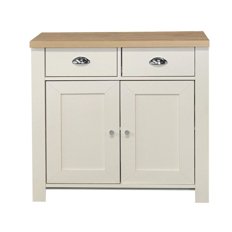 Highgate Small Sideboard - 2 Door - Cream Painted