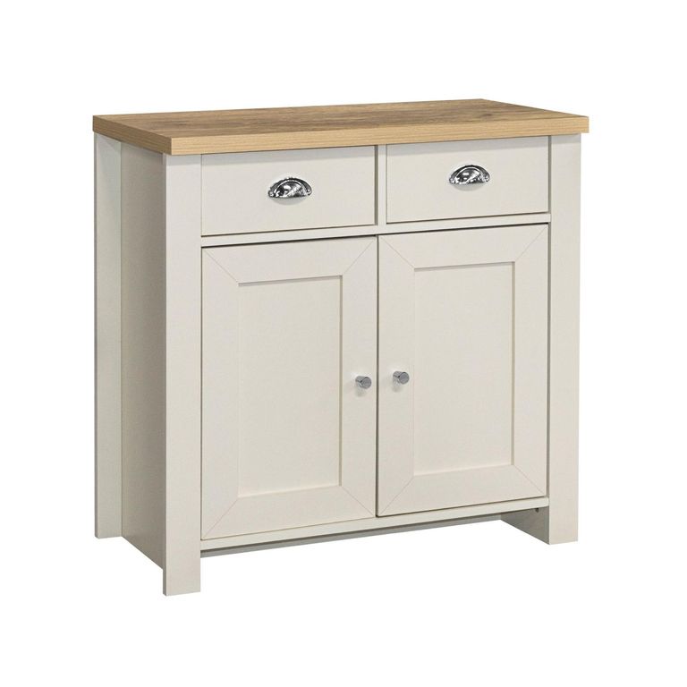 Highgate Small Sideboard - 2 Door - Cream Painted