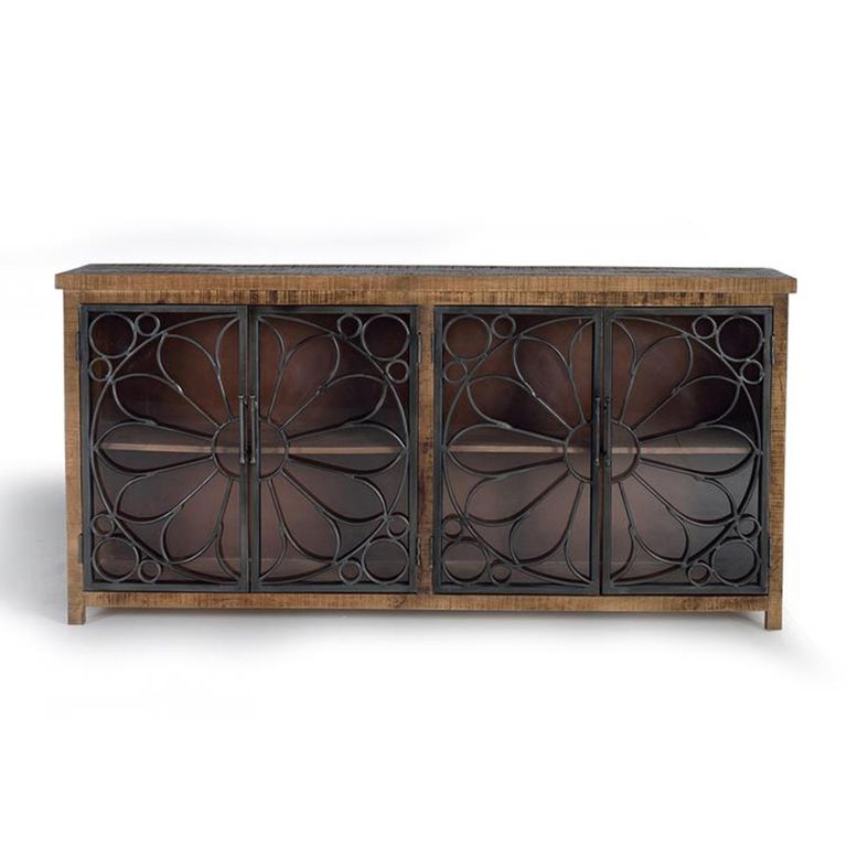 Hopkins Sideboard - Mango Wood - 4 Door - Extra Large - 190cm