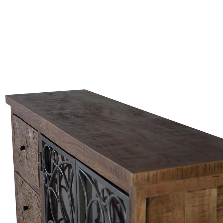 Hopkins Sideboard - Mango Wood - 2 Door - Medium - 140cm
