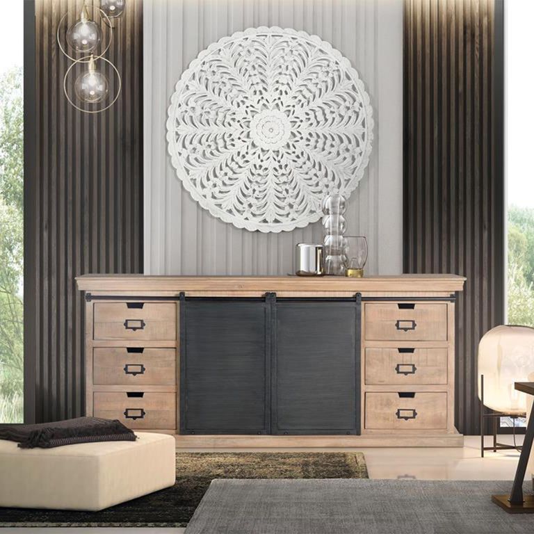 Irondale Sideboard - Mango Wood - Extra Large - 2 Door - 190cm